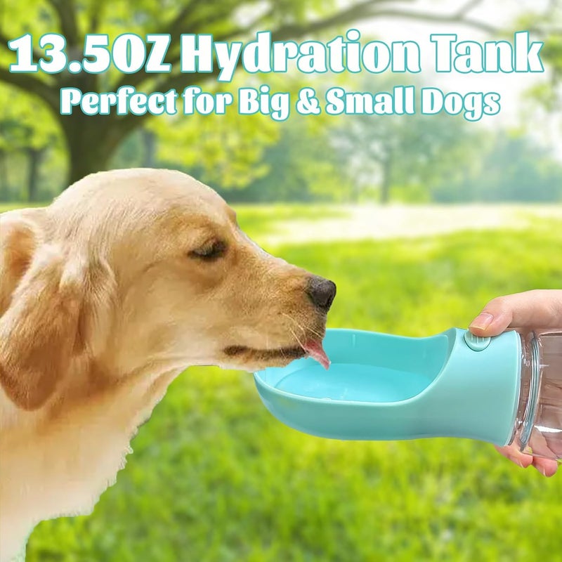 MERAO Portable Dog Water Bottle Portable Water Bottle for Dogs On The Go,Portable Dog Bowl Cat Bowl for Pet(Blue) - Image 3